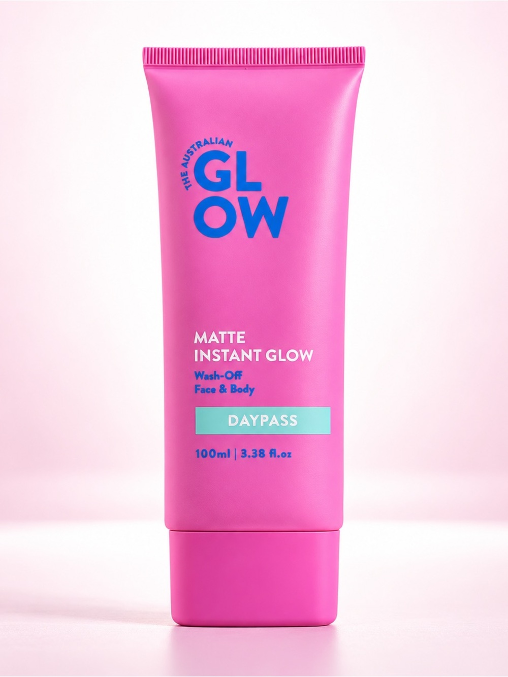 Australian Glow Matte Instant Glow Daypass Wash-Off Face & Body Tan 3.38 oz